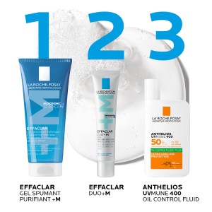 Effaclar Gel Spumant Purifiant +M 200ml – Curatare pentru ten gras si acneic | La Roche-Posay - Img 7