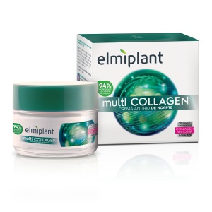 Elmiplant Multi Collagen Cremă Antirid de Noapte, 50 ml