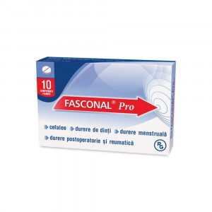 Fasconal Pro, 10 comprimate, Gedeon Richter