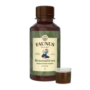 Faunus Lotiune Reumaticus cu untul-pamantului si tataneasa, 200 ml