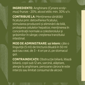 Faunus tinctura de anghinare, 200 ml - Img 7