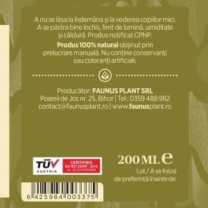 Faunus Tinctura de spanz pentru uz extern, 200 ml - Img 8