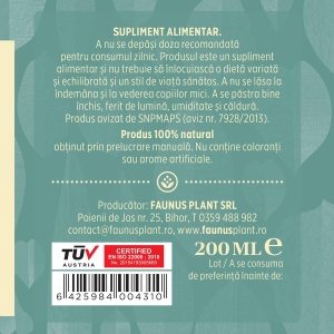 Faunus Tinctura Tiroidianus, 200 ml – pentru reglarea functiei tiroidei - Img 8