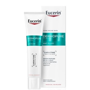 Fluid pentru față cu efect matifiant DermoPure, 40 ml, Eucerin