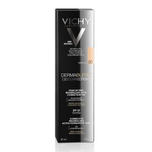 Fond de ten corector imperfectiuni DermaBlend 3D, Nuanta 20 Vanilla, 30 ml, Vichy - Img 2