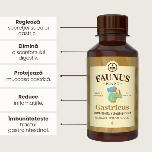 Gastricus – Tinctura 200 ml, Faunus - Img 6