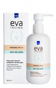 Gel pentru igiena intima zilnica Eva Intima Original pH 3.5, 250 ml