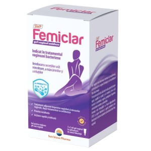Gel vaginal Femiclar, 7 unidoze x 5 ml, Sun Wave Pharma - Img 2