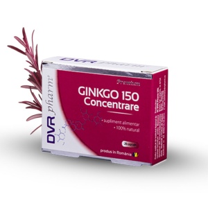 Ginkgo 150 Concentrare x20cps (DVRPharm)