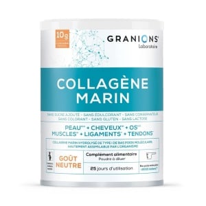 Granions LGN Colagen marin pulbere, gust neutru, 258 g
