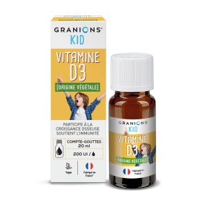 Granions LGN Kid Vitamina D3 picaturi din licheni, 20 ml