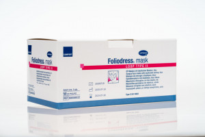 HARTMANN Masca medicala Foliodress tip II, 3 pliuri, 50 bucati