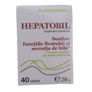 Hepatobil V - 40 Comprimate