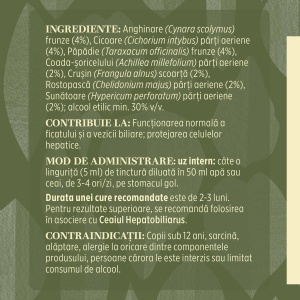 Hepatobiliarus – Tinctura 200 ml, Faunus - Img 7