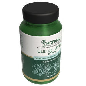 Hofigal Ulei de Cătină 900 mg, 60 capsule moi - Img 3