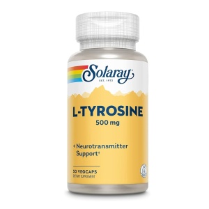 L-Tyrosine 500mg Solaray, 50 capsule – Secom