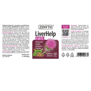 Liver Help Forte, 60 Capsule, Zenyth - Img 2