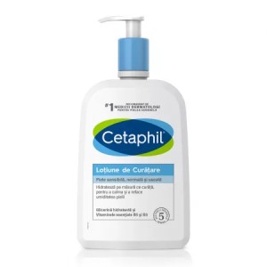 Lotiune de curatare pentru piele sensibila si uscata, 460 ml, Cetaphil - Img 1