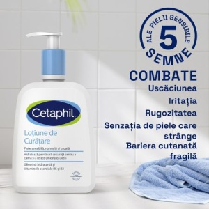 Lotiune pentru curatarea fetei, 500 ml, Cetaphil - Img 8