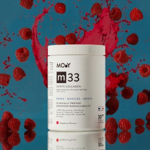 m33 Colagen Bovin Articulatii – Aroma Zmeura, 390 g - Img 5
