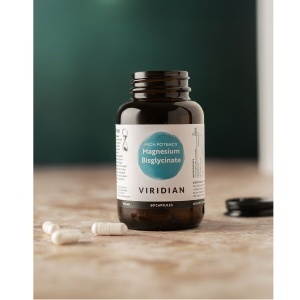 Magneziu Bisglicinat High Potency, 60 capsule, Viridian - Img 2