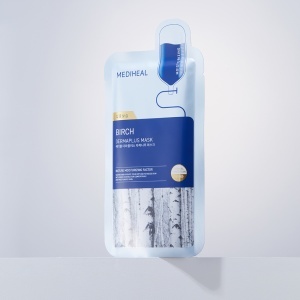 Mască de față tip pentru hidratare, Dermaplus Birch Sheet Mask, 22 ml, Mediheal - Img 2