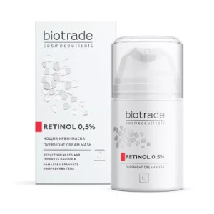 Masca de noapte cu Retinol 0.5 %, 50 ml, Biotrade