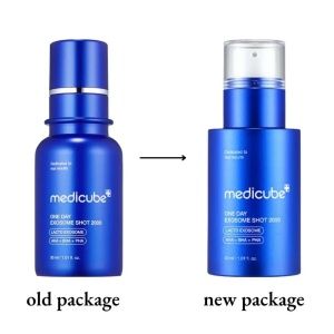 Medicube One Day Exosome Shot 2000, ser booster pentru pori și textură neuniformă, 30 ml - Img 2