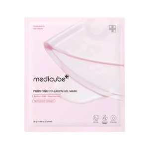 Medicube PDRN Pink, mască gel cu colagen pentru față, 28 g