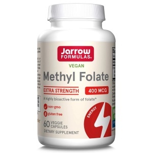 Methyl Folate 400 mcg, 60 Capsule Vegetale, Jarrow Formulas