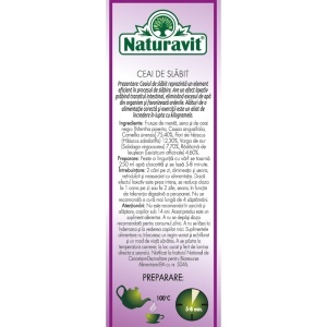 Naturavit Ceai de Slăbit, 50 g - Img 3