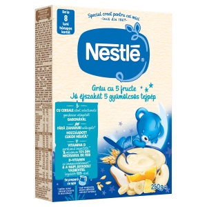 Nestle Somn Usor Grau si 5 Fructe, 250g – Gustare pentru bebelusi de la 8 luni - Img 4