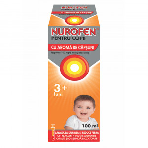 Nurofen copii suspensie capsuni 100ml W66074001