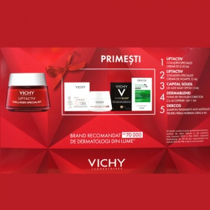 Pachet Vichy Liftactiv Specialist Crema de zi Collagen Specialist 50 ml - Img 3