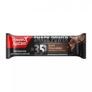POWER SYSTEM Baton proteic 35% ciocolata neagra, 45g