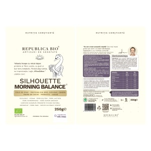 Pudră funcțională pentru mic dejun Silhouette Rituals Morning Balance, 250 g, Republica BIO - Img 12