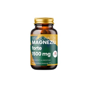 Remedia Bisglicinat de Magneziu Forte 1500 mg (300 mg magneziu), 90 comprimate filmate