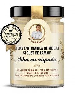 SECRETELE RAMONEI Crema tartinabila Alba ca zapada x 350g