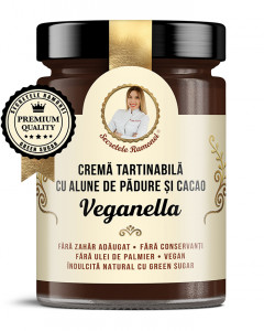 SECRETELE RAMONEI Crema tartinabila Veganella x 350g