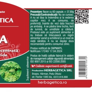 Senna 60 capsule vegetale, Herbagetica - Img 2