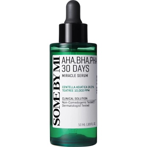 Ser facial AHA-BHA-PHA 30 Days Miracle pentru ten mixt și gras, 50 ml, Some By Mi