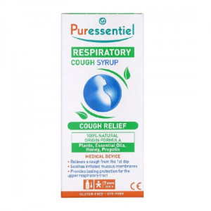 Sirop de tuse Respiratory, 125 ml, Puressentiel