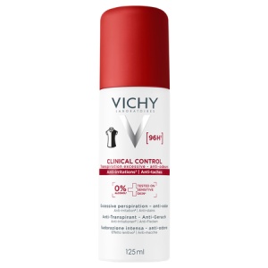 Spray antiperspirant pentru femei impotriva mirosurilor neplacute Clinical Control 96H, 125 ml, Vichy - Img 1