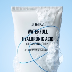 Spuma de curățare hidratantă cu acid hialuronic Waterfull Hyaluronic, 150 ml, Jumiso - Img 2