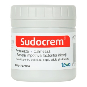 Sudocrem cremă protectoare pentru piele, 60 g