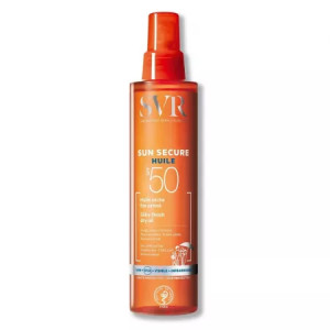 SVR Sun Secure ulei uscat SPF 50, fata si corp, 200 ml