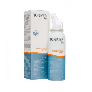 Tonimer Lab Hipertonic Baby spray nazal cu apa de mare pentru bebelusi si copii, 100 ml