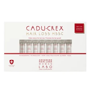 Tratament Cadu-Crex pentru căderea avansată a părului pentru femei, 20 fiole, Labo