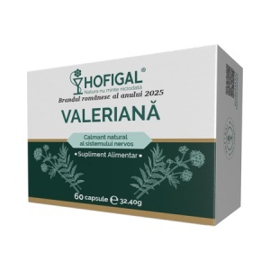 Valeriană, 60 capsule, Hofigal