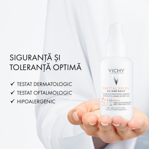 Vichy Capital Soleil UV-Age Daily SPF50+, 40 ml - Img 11